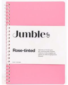 Convo Wiro Bound Ruled Notebook - Rose Tinted (Undated) (Min Order Qty: 2)