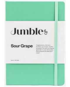 Moodler Ruled Notebook - Sour Grape (Min Order Qty: 2)