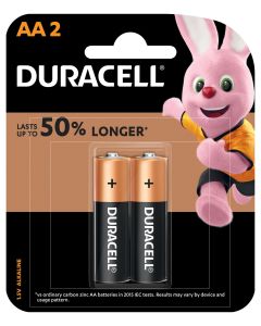 Duracell Coppertop "AA" 2 Card Box of 12 (Min Order Qty 1) 