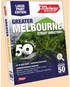 Melway Street Directory #50 Large Print (Min Order Qty: 1)