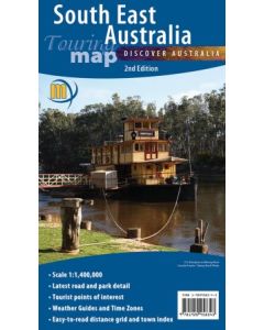Meridian: Folded South East Australia Touring Map (Min Order Qty: 2)