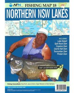 AFN Fishing Map #18 Northern NSW Lakes 