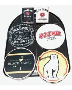Magnets Beer/Spirits Display of 18 magnets with Stand