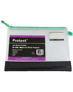 Protext Mesh Pouch A4 (Min Ord Qty 2)