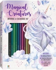 colouring Kit Magical Creatures  (Min Order Qty 2)