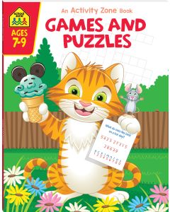 School Zone Activity Zone Games and Puzzles (Min Ord Qty 2) 