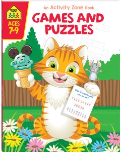 School Zone Activity Zone Games and Puzzles (Min Ord Qty 3) 