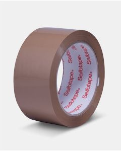 Brown Packing Tape 48mm x 100m Roll (Min Order Qty 6)