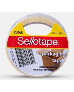 Sellotape Packing Tape 48mm x 50m Clear (Min Order Qty 5)