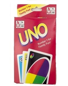 Uno Card Game Pack of 12 