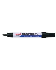 Uni-Ball 520 Marker Permanent Bullet Tip Black Box of 12 (Min Order Qty 1) ***Special Offer - Pay for 12 & Receive 14*** Ends 30th April