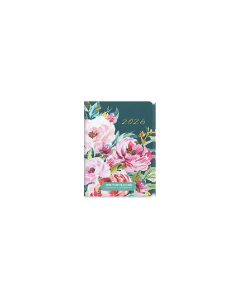 Cumberland 2026 Monthly Pocket Planner 17 Months 114x165mm BELLA FLORA *Pre-Order Aug/Sept Delivery*