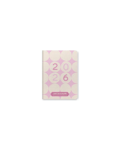 Cumberland 2026 Monthly Pocket Planner 17 Months 114x165mm DARLING DOTS *Pre-Order Aug/Sept Delivery*