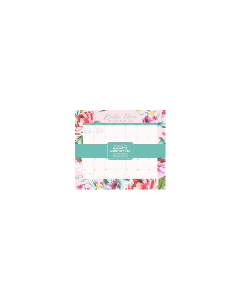 Cumberland 2026 Magnetic Monthly Pad 17 Months 244x216mm BELLA FLORA *Pre-Order Aug/Sept Delivery*