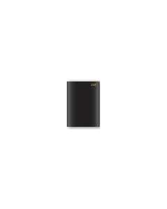 Cumberland 2026 Slimline PVC Week to View Diary Black *Pre-Order Aug/Sept Delivery*