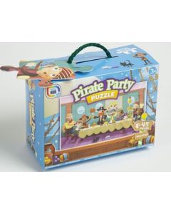 Pirate Party Jigsaw Puzzle 45-Piece (Min Order Qty 2)
