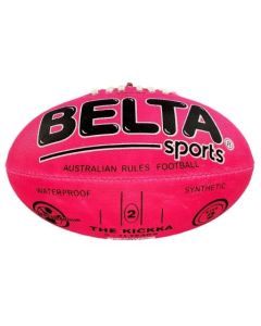 Aussie Rules Football Synthetic Size 2 Pink (Min Order Qty 2)