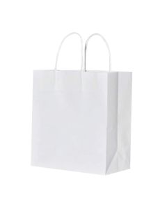 Gift Bag / Shopping Bag White Paper 280x330+100 (Min Order Qty: 20)