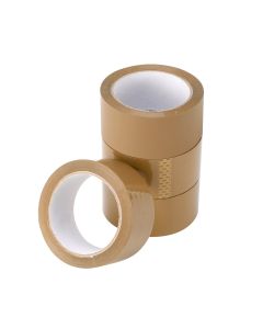 Packing Tape 48mm x75m Brown Pack of 6