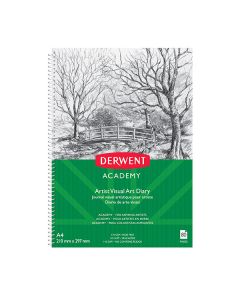 Derwent Academy Visual Art Diary A4 PORTRAIT 80 Page (Order in Multiples of 5) ***Special Order Item***