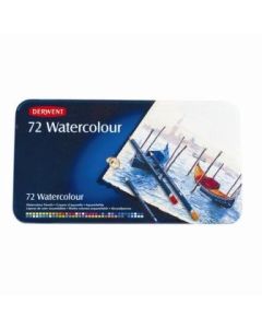 Derwent Pencils Watercolour Tin of 72 (Min Ord Qty 1)
