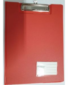 Protext A4 Polypropylene Clipboards Red (Min Order Qty 2)