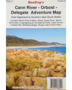 Rooftops Maps Cann River - Orbost - Delegate Adventure Map (Min Order Qty: 1) 