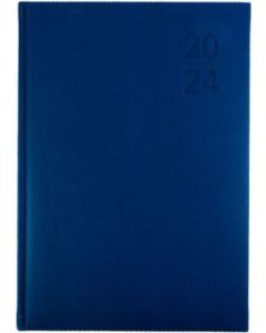 Collins 2024 Calendar Year Diary - Silhouette A5 Week to View Navy Min Order Qty 1