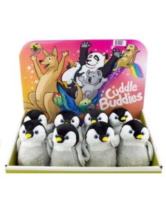 Cuddle Buddies Penguin Display of 12 (Min Order Qty 1)