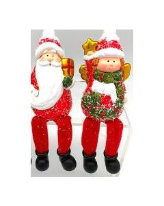 Angel & Santa Shelf Sitter 