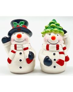 Snowman Salt & Pepper Shakers 