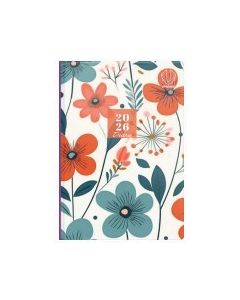 Upward 2026 Diary A5 Day to Page Section Sewn Fashion FSC Bergonia  *Pre-Order Aug/Sept Delivery*