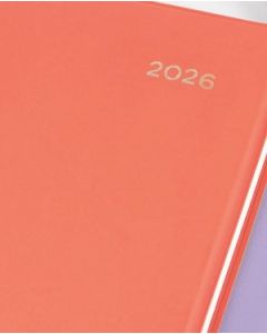 Collins 2026 Calendar Year Diary: Belmont A5 Day to Page Orange (SPECIAL ORDER - MOQ 5) *Pre-Order Aug/Sept Delivery*