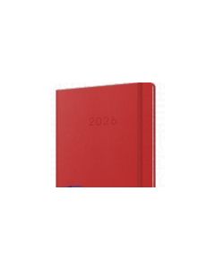Collins 2026 Legacy A5 Week to View RED (SPECIAL ORDER - MOQ 6) *Pre-Order Aug/Sept Delivery*