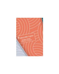 Collins 2026 Colplan Planner B6/7 Month to View 2 Years Fashion ORANGE (SPECIAL ORDER - MOQ 5) *Pre-Order Aug/Sept Delivery*
