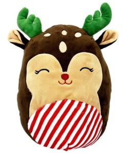 Christmas Plush Squish Reindeer 20cm (Pre-Order for October Delivery)