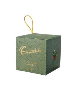 Chocolatier Green Gift Cube 40g (Pre-Order for October Delivery)