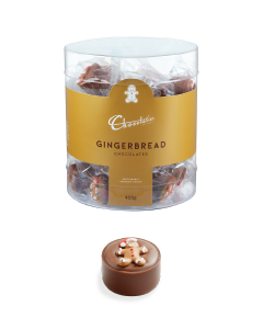 Chocolatier Gingerbreads Tub 405g (Pre-Order for October Delivery)