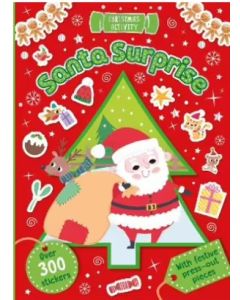 Christmas Santa Surprise Sticker & Activity 