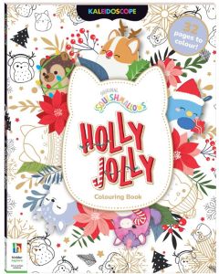 Christmas Squishmallows Holly Jolly Colouring Book
