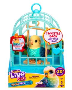 Little Live Pets My Really Real Bird & Cage Assorted (Pre-Order for October Delivery)