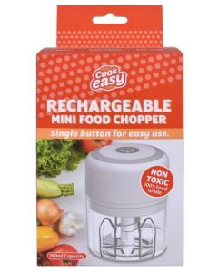 Rechargeable Mini Food Chopper 250ml (Pre-Order for October Delivery)