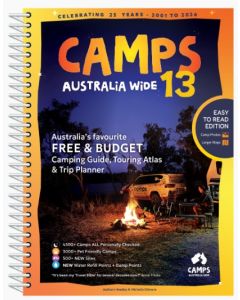 Camps 13 Easy to Read B4 INCLUDES Campsite photos and larger maps 