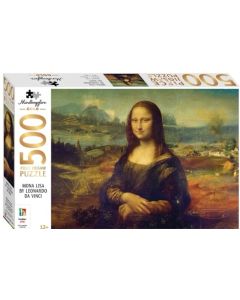 Mindbogglers 500 Piece Gold Puzzle Mona Lisa