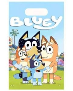 10 piece Bluey Loot Favour Bags - Pack of 5