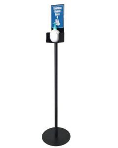 Hand Sanitiser Stand A4 Single Sided (Min Order Qty 1)