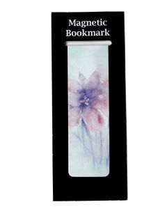 Magnetic Bookmark Watercolour Flower (Order in Multiples of 12)