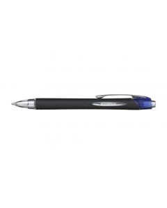 Uni Jetstream Medium Retractable Rollerball Pen Blue (Box of 12)