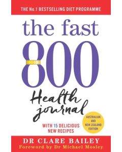 The Fast 800 Health Journal by Dr. Clare Bailey (Min Ord Qty 2)
