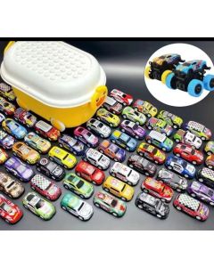 CHILD PULL BACK CAR SET-ASSORTED BOX